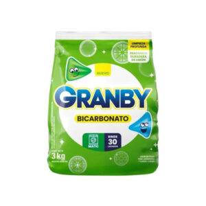 jab. polvo granby matic 3 kg. limon c/bicarbonato (69995804)