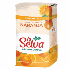 yerba la selva c/naranja 1 kg. (8901) yerba la selva c/naranja 1 kg. (8901)