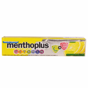 pastillas arcor menthoplus 12 un. vitamina c c/limon