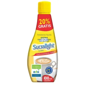 edulcorante sucralight liq. 100 ml. (1849)