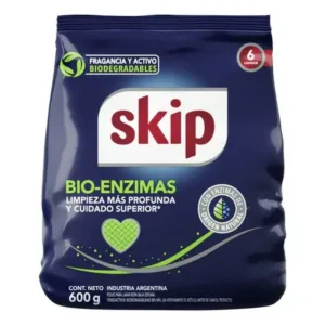 jab. polvo skip baja espuma 600 grs. bio enzimas (69662244) jab. polvo skip baja espuma 600 grs. bio enzimas (69662244)
