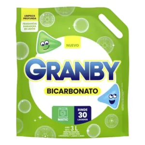 jab. polvo granby matic 800 grs. limon c/bicarbonato jab. polvo granby matic 800 grs. limon c/bicarbonato