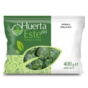 frutas/verduras cong espinaca huerta del este 400 grs.
