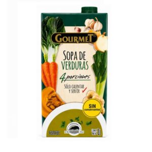 sopa gourmet 1 lt. verduras (tetra) (960) sopa gourmet 1 lt. verduras (tetra) (960)