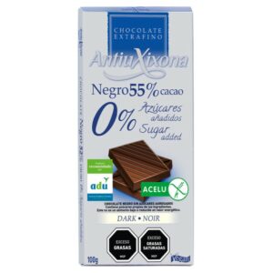 chocolate a. xixona s/gluten s/az. 100 grs. negro (202102)