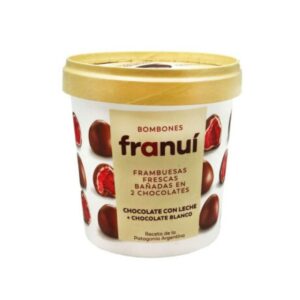 bombones de frambuesa franui 150 grs choc. leche bombones de frambuesa franui 150 grs choc. leche
