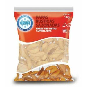 papa congeladas crufi 1 kg. rustica sazonada (420)