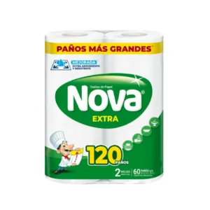 toallas papel p/cocina nova sussex mega 120 paÑos x 2 un. toallas papel p/cocina nova sussex mega 120 paÑos x 2 un.