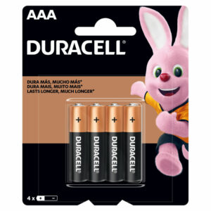 pila duracell alcalina aaa 4 un. (1169) pila duracell alcalina aaa 4 un. (1169)