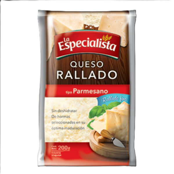 queso rallado la especialista 200 grs. (53) queso rallado la especialista 200 grs. (53)