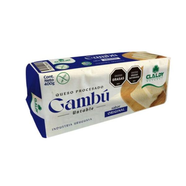 claldy queso gambu untable 400 grs. natural (1910) claldy queso gambu untable 400 grs. natural (1910)