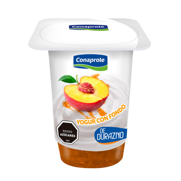 yogurt conaprole 180 cc. c/trozo durazno (274)