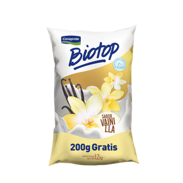 yogurt conaprole biotop 1,200 lt. vainilla (3289)