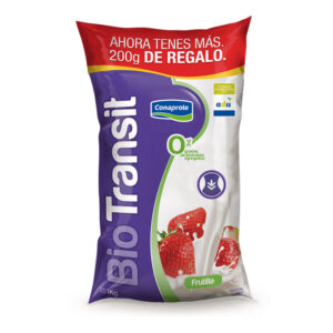 yogurt conaprole vital+ biotransit light 1,2 lt. frutilla