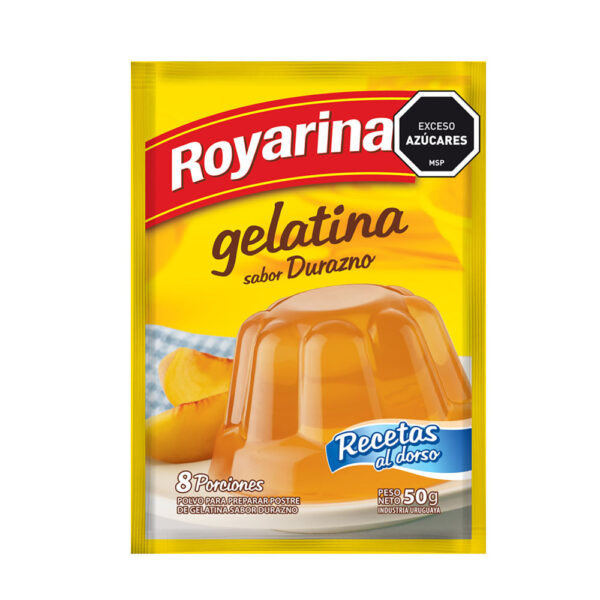 gelatina royarina 4 porc. durazno (9273) gelatina royarina 4 porc. durazno (9273)