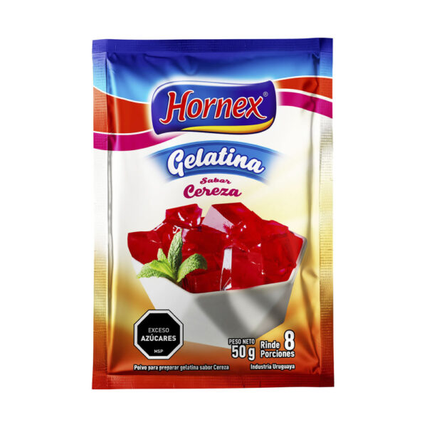 gelatina hornex 8 porc. cereza (0248)