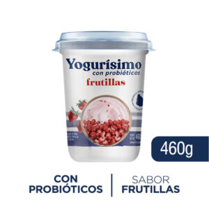 yogurt yogurisimo pote 460 grs. natural c/frutilla (164449) yogurt yogurisimo pote 460 grs. natural c/frutilla (164449)