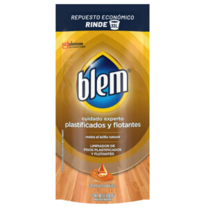 limpiador blem pisos plastificados d.p. 400 ml. ac. almend