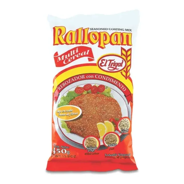 rebozador rallopan multicereal 450 grs.