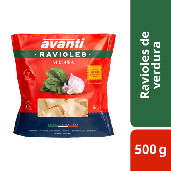 pasta ravioles avanti 500 grs. verdura (82222) pasta ravioles avanti 500 grs. verdura (82222)