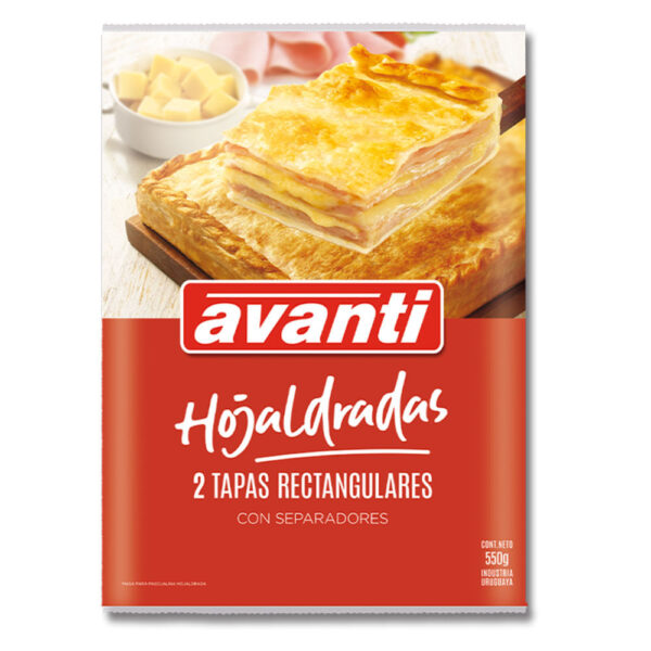 masa hojaldre avanti p/tarta 20 cm. (3222)