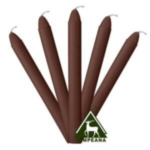 vela color lisas nº4 marron un. (40) vela color lisas nº4 marron un. (40)
