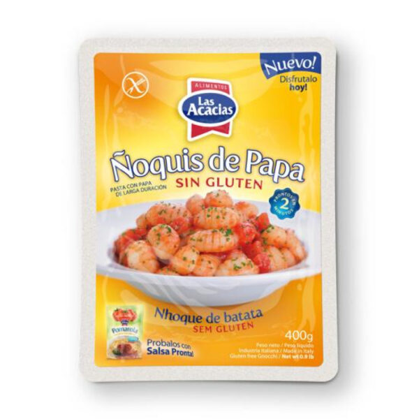 pasta Ñoquis s/gluten las acacias 400 grs. (2112)