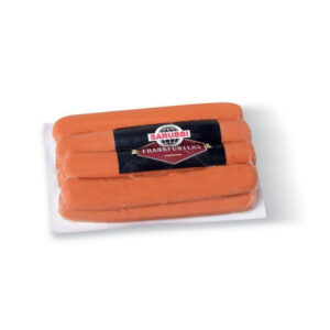 fiambre sarubbi frankfurters 2 x 8 un. pte. (240240)