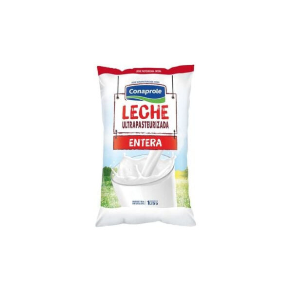 leche conaprole ultra entera 1 lt. sachet (132) leche conaprole ultra entera 1 lt. sachet (132)