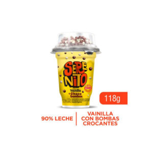 postre serenito 118 grs. vainillas c/bombas crocantes