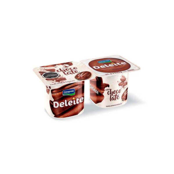 postre conaprole deleite 2 x 110 grs. chocolate (8906)