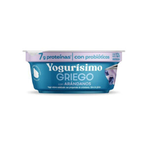 yogurt yogurisimo griego pote 125 grs. arandanos (210396)