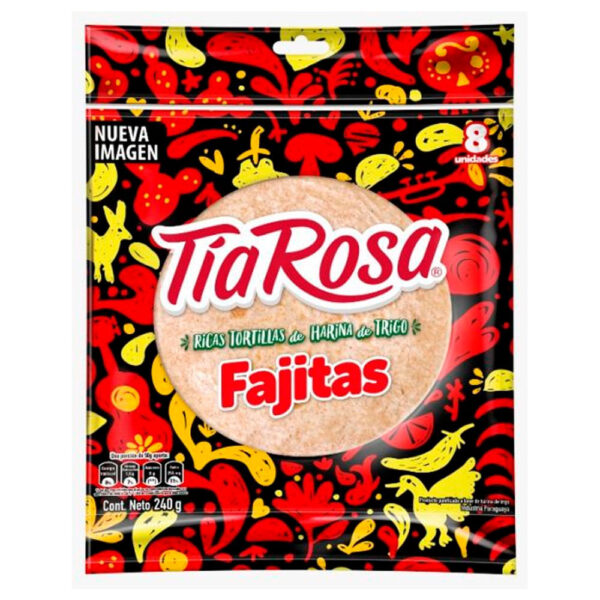 tortilla de harina fajitas tia rosa 8 un. 240 grs. tortilla de harina fajitas tia rosa 8 un. 240 grs.