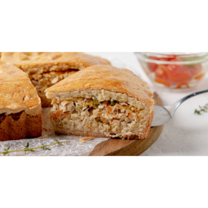 torta de pollo