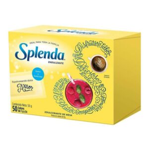 edulcorante splenda caja 50 sobres (1300)