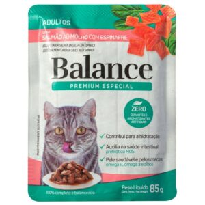 alim. p/mascotas balance gato adulto 85 grs. salmon (132478) alim. p/mascotas balance gato adulto 85 grs. salmon (132478)