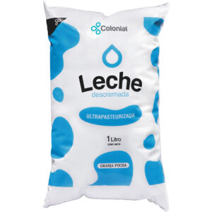leche colonial ultra pasteurizada descremada 1 lt. sachet (4804) leche colonial ultra pasteurizada descremada 1 lt. sachet (4804)