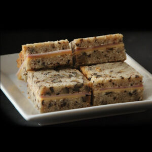 sandwich de pan de nuez sandwich de pan de nuez