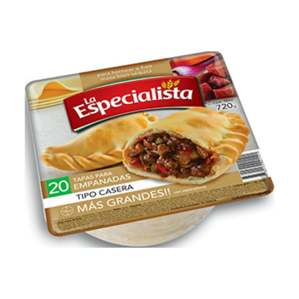 masa hojaldre la especialista empanadas caseras 20 un. (74) masa hojaldre la especialista empanadas caseras 20 un. (74)