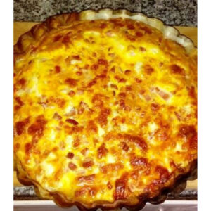 tarta jamon queso y panceta