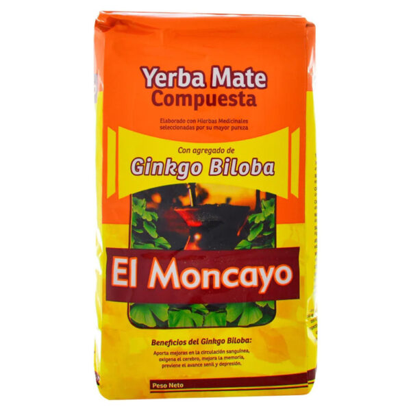 yerba el moncayo comp. c/ginkgo biloba 1 kg.