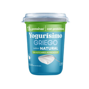 yogurt yogurisimo griego s/azucar pote 460 grs. natural (212150)