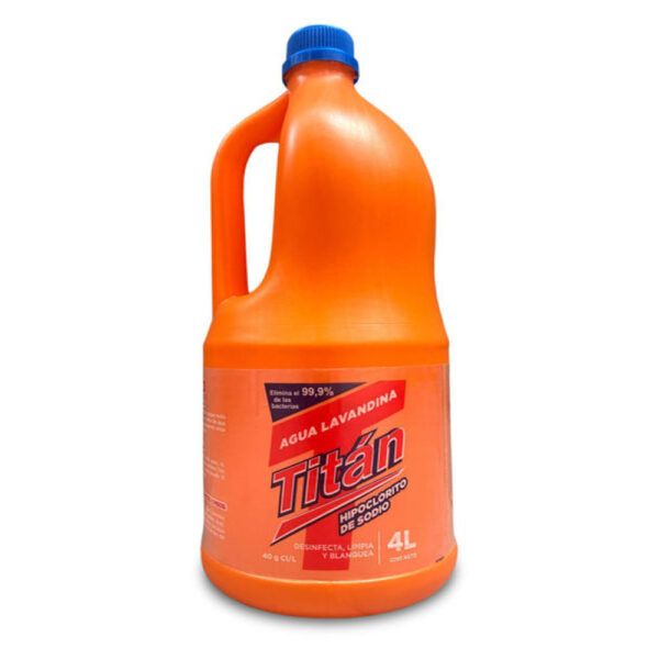 agua lavandina titan 4 lts. (3020) agua lavandina titan 4 lts. (3020)