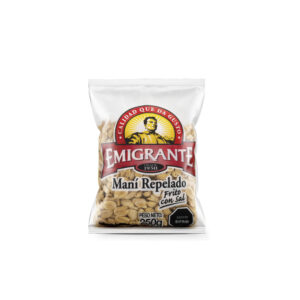 mani repelado tostado c/sal emigrante pte. 200 grs. (209956) mani repelado tostado c/sal emigrante pte. 200 grs. (209956)