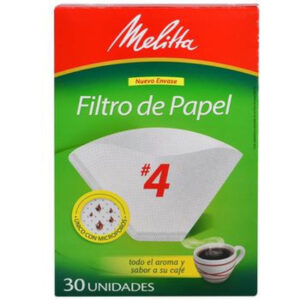 filtro papel p/cafe melitta nº4 x 24 un. (mp1300 1)