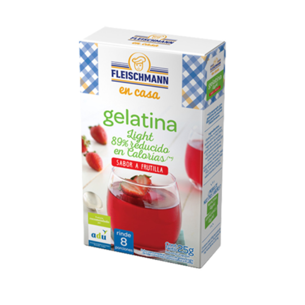 gelatina fleischmann light 8 porc. frutilla (25 grs.) (3911) gelatina fleischmann light 8 porc. frutilla (25 grs.) (3911)