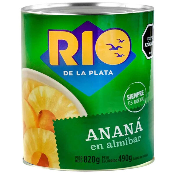 anana en almibar rio de la plata 820 grs. (7321) anana en almibar rio de la plata 820 grs. (7321)