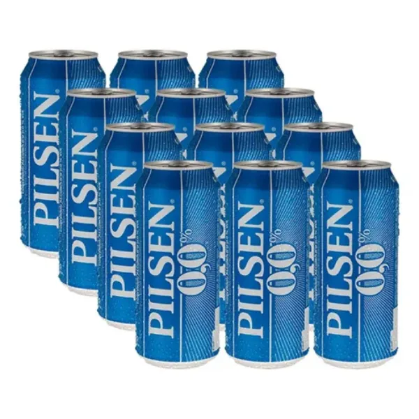 cerveza pilsen 0.0 alcohol lata 473 ml. pack x 2 un. cerveza pilsen 0.0 alcohol lata 473 ml. pack x 2 un.