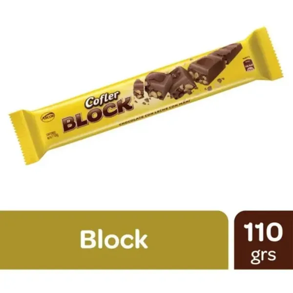 chocolate arcor cofler block 110 grs. (5042713) chocolate arcor cofler block 110 grs. (5042713)