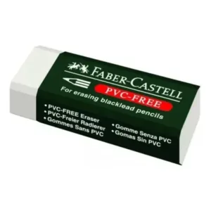 goma de borrar plast. faber castell p/lapiz (7085)